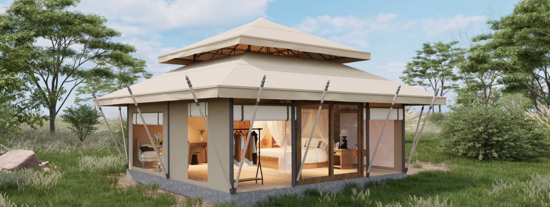 惠济区户外野奢帐篷